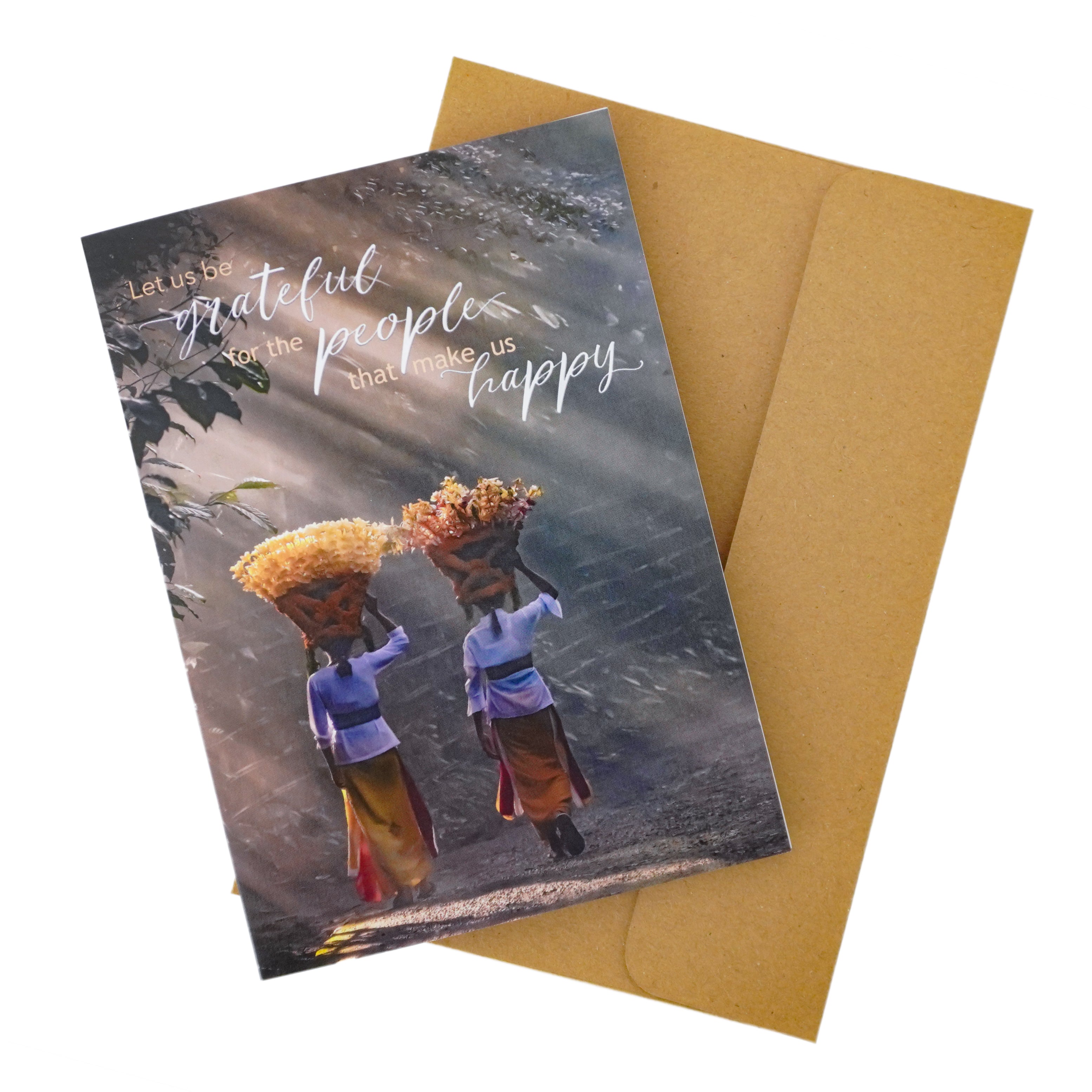 Card - Let us be Gratefull