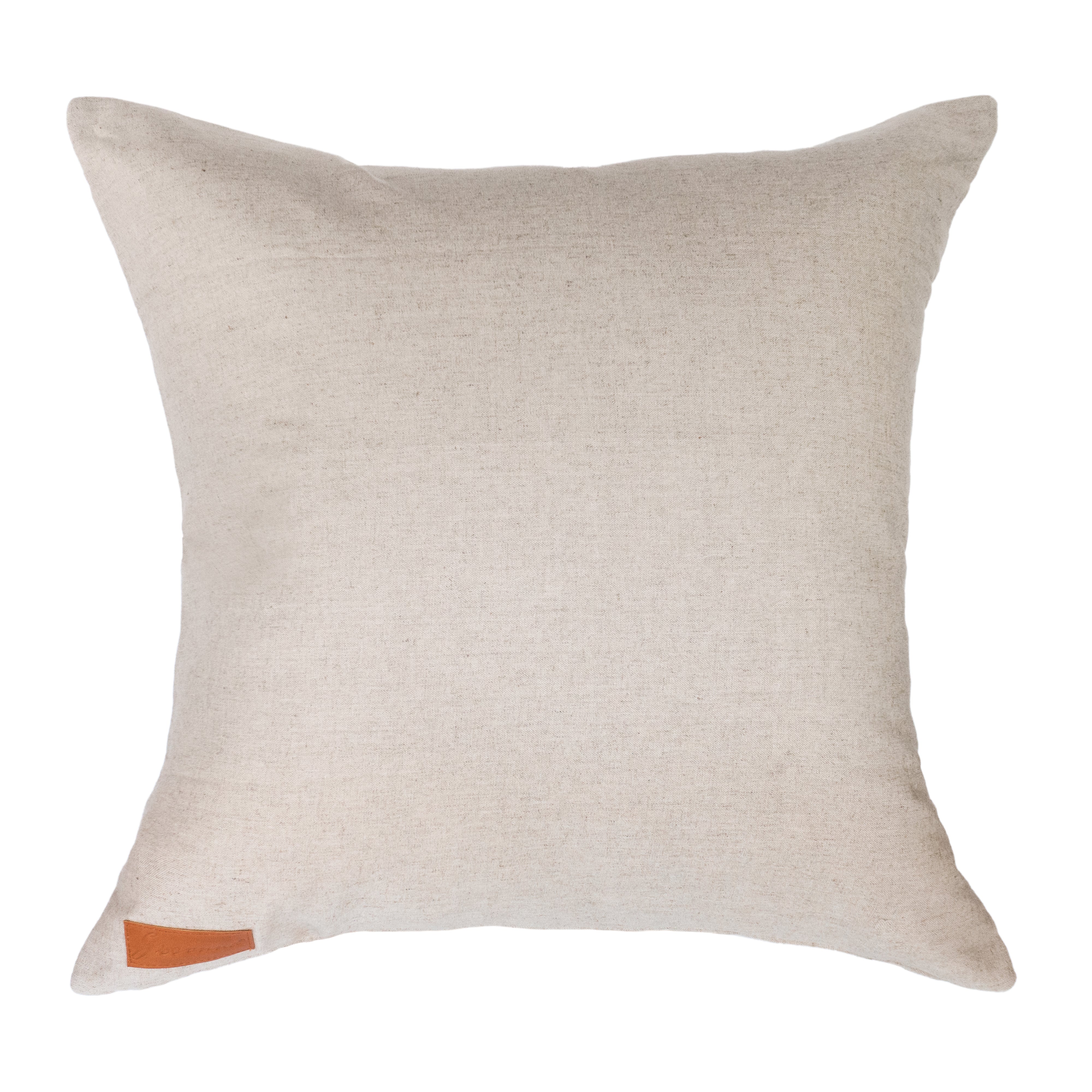 Cushion - Rust Balinese Dancer
