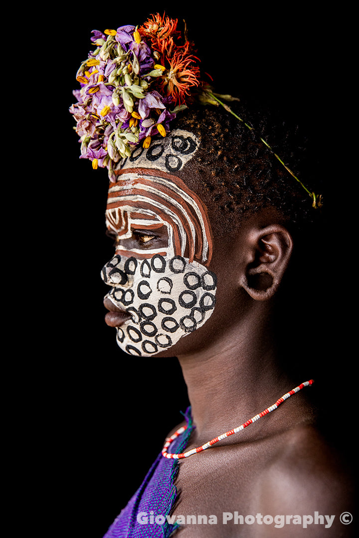 Amelia - Young Girl from Suri Tribe