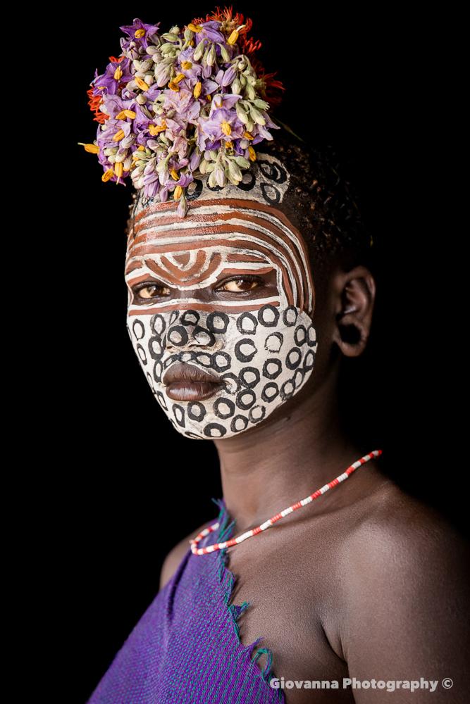 Amelia - Young Girl from Suri Tribe 2