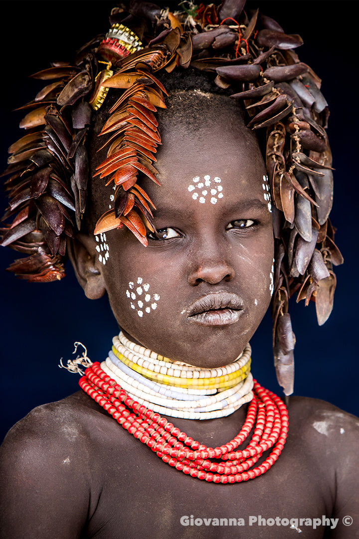 BRUK - Young Kara Boy With Seed Pods