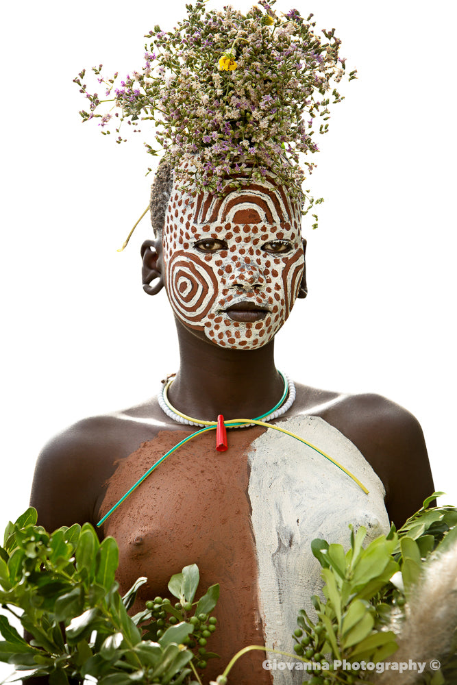 HAZEL - Young girl from The Suri tribe 2