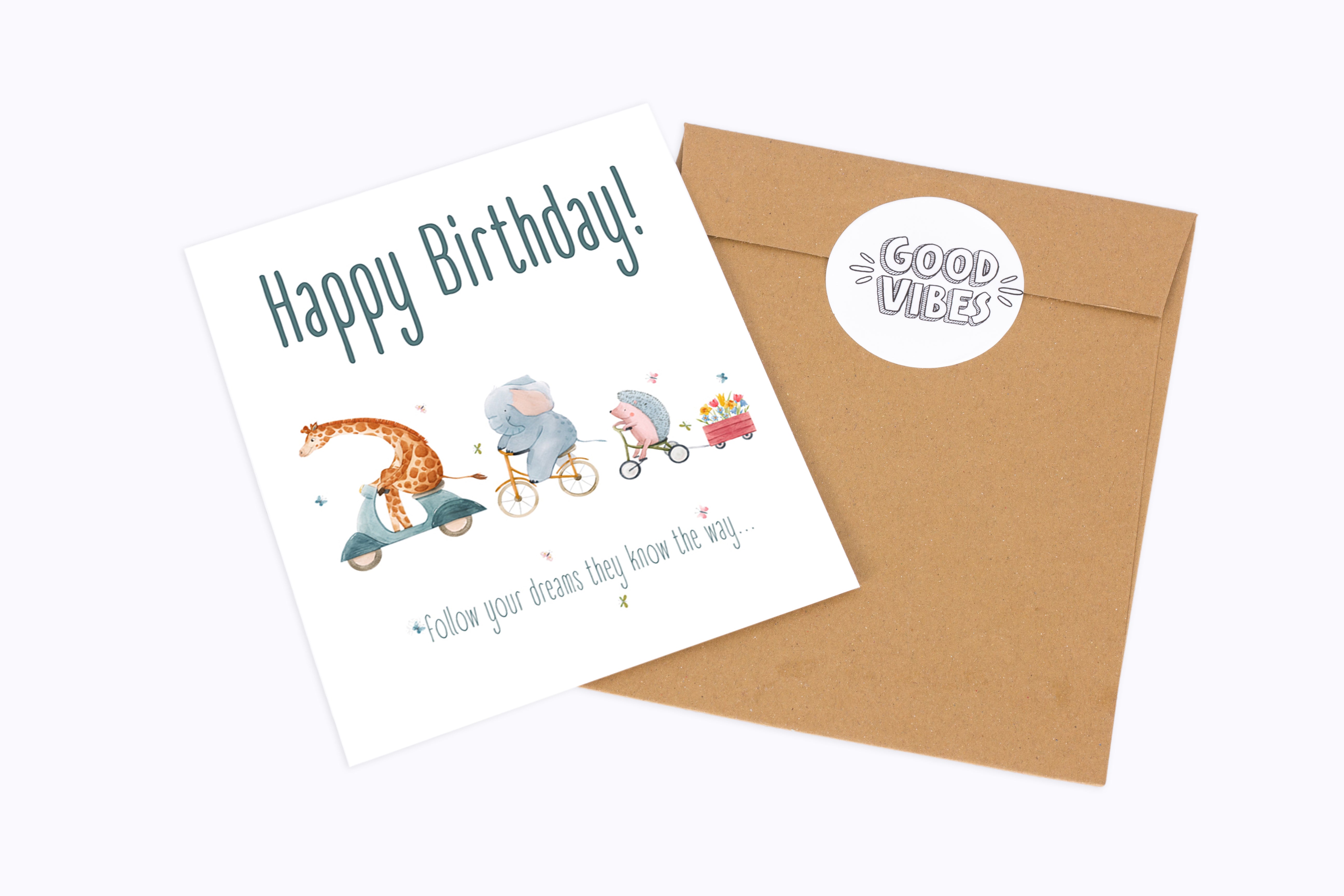 Card - Happy Birthday Follow Your Dream