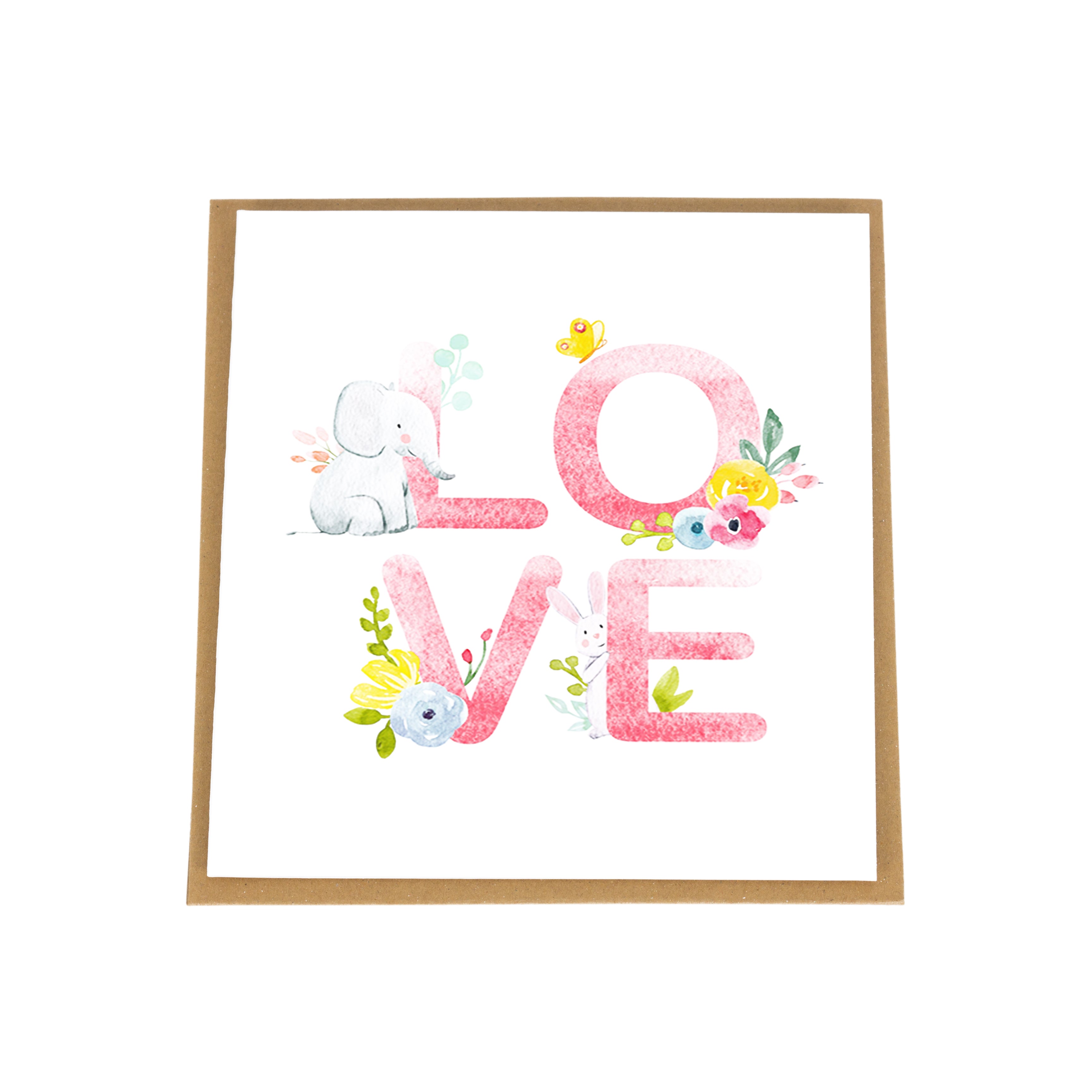 Card - Love Elephant