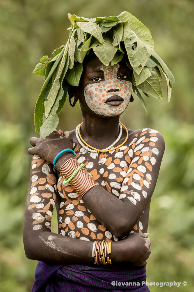 WILLOW - Young girl from Suri Tribe