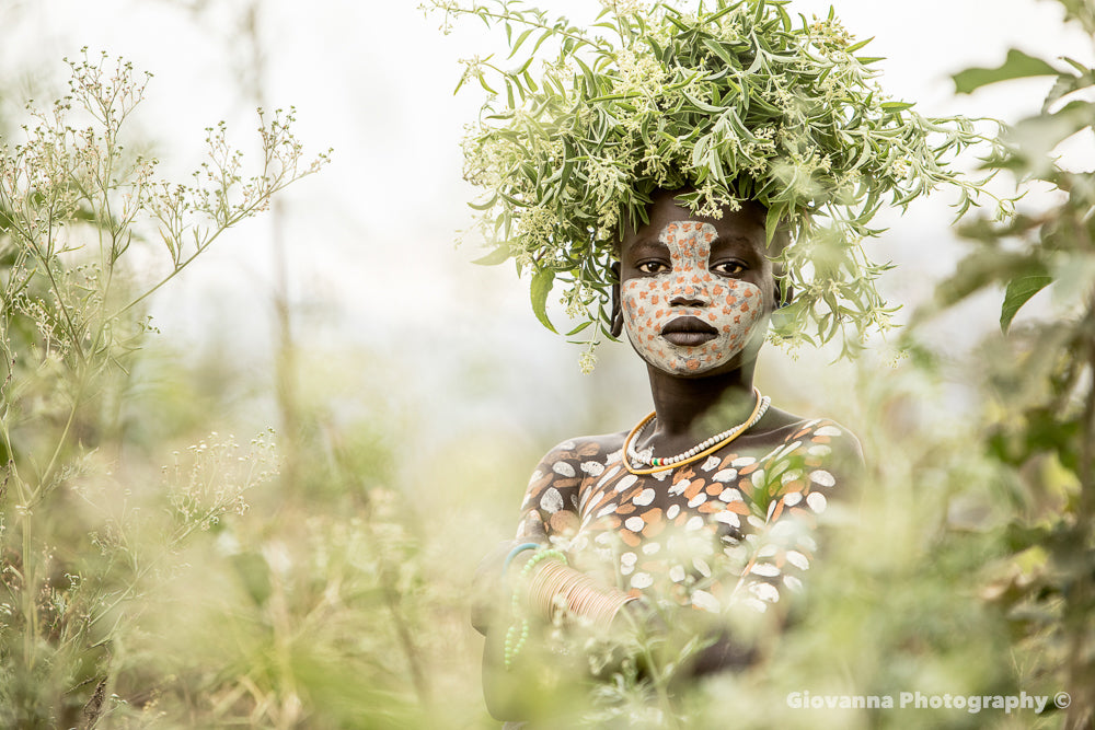 WILLOW - Young girl from Suri Tribe 4