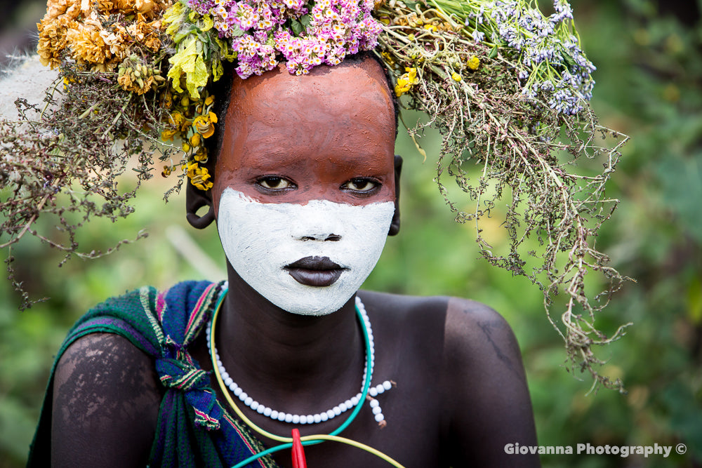 ZOEY - Young girl from The Suri tribe