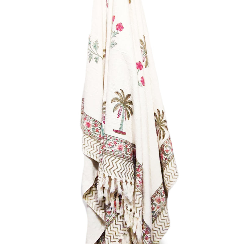 Island Palm Bed Cover