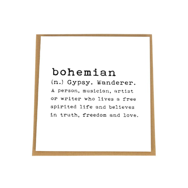 Cards - Bohemian