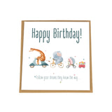 Card - Happy Birthday Follow Your Dream