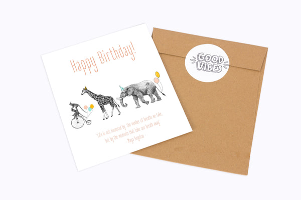 Card - Happy Birthday Life