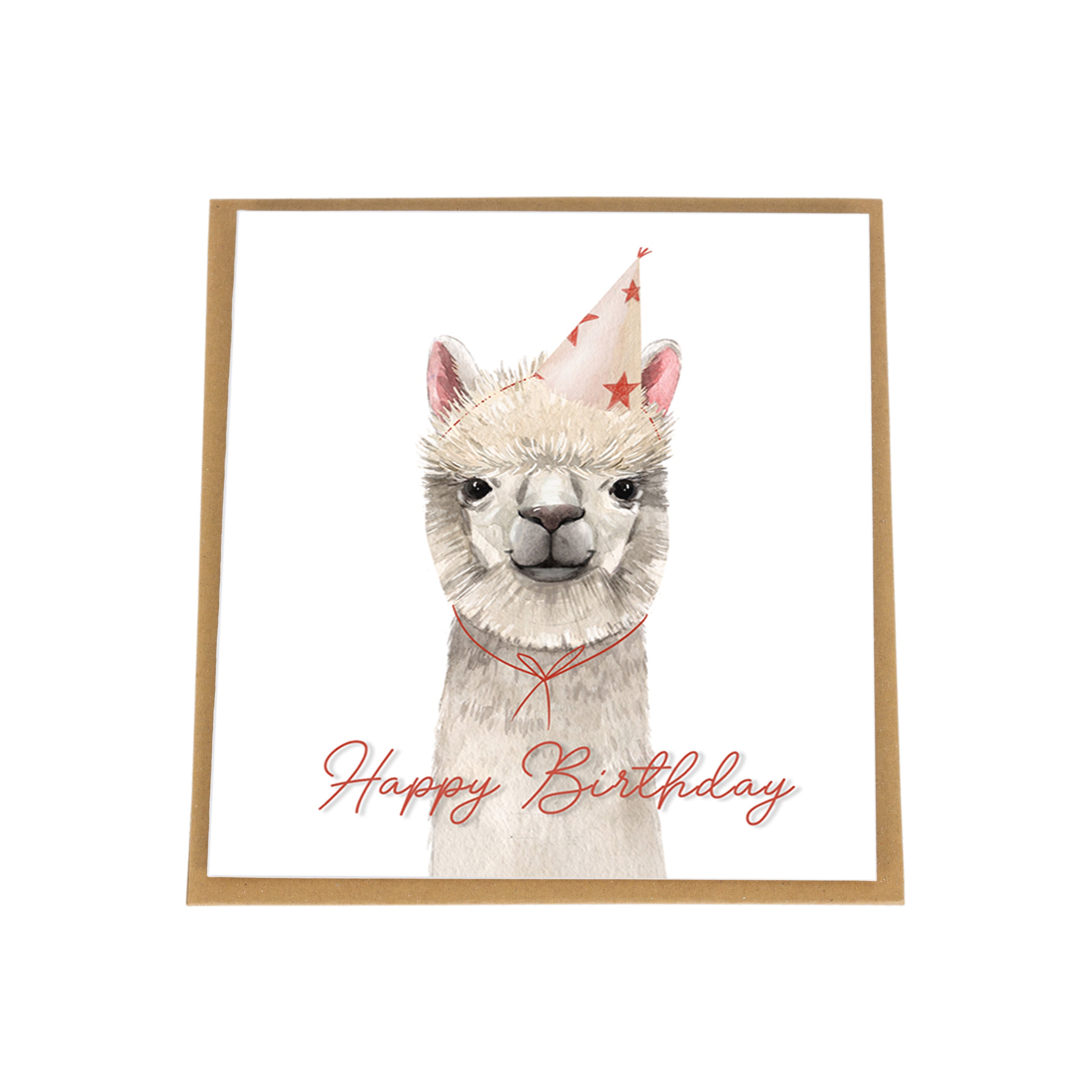 Card - Happy Birthday Llama