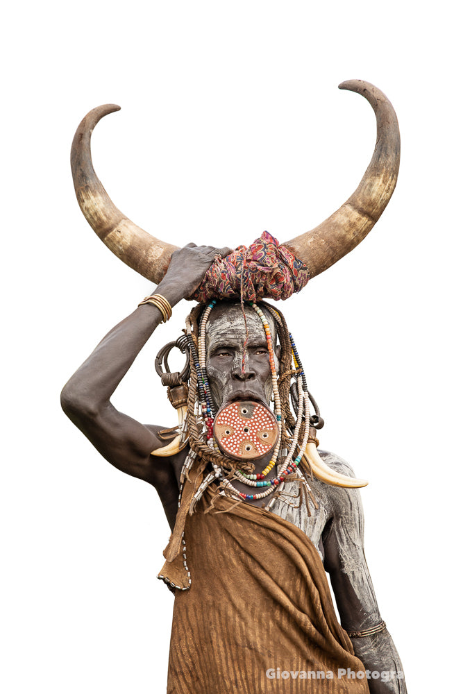 HORN - Woman from Mursi Tribe