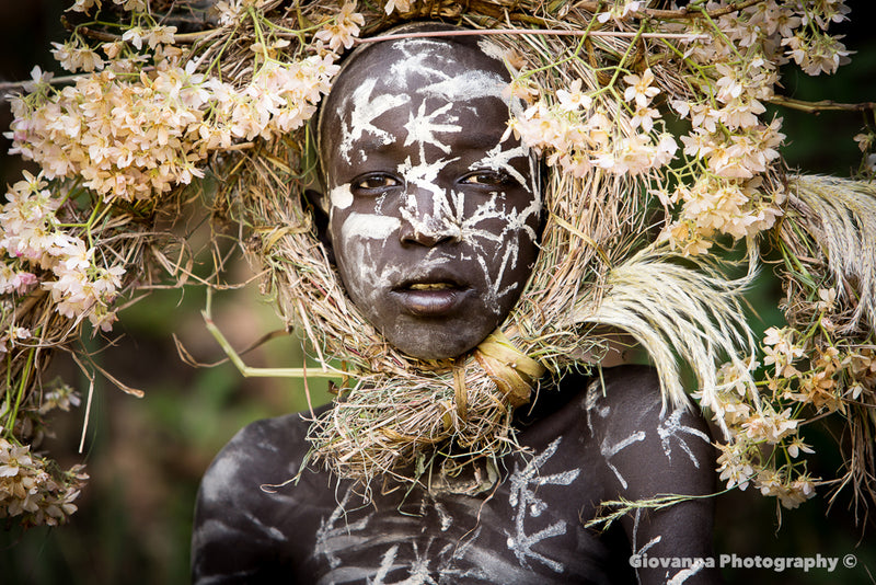 ISAAC - Young boy from The Suri tribe