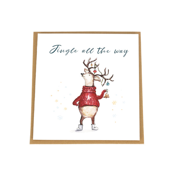 Card - Jingle all the way