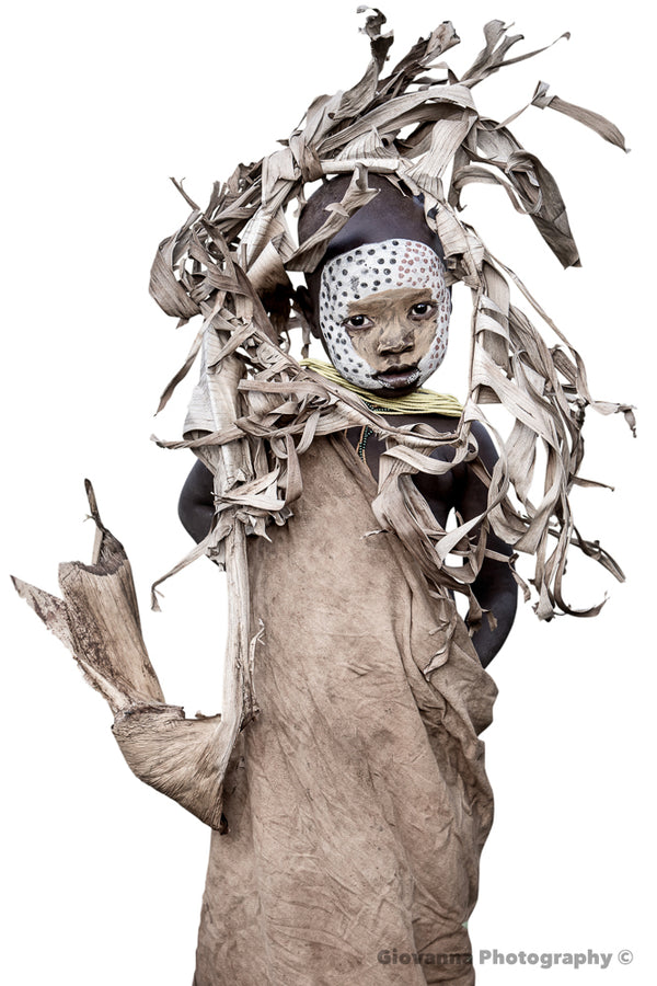 NARULU - Little girl from The Suri tribe