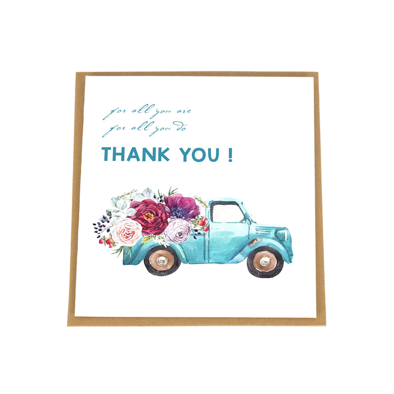 Card - Thank You Truck