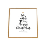 Card - We Wish You a Merry Christmas